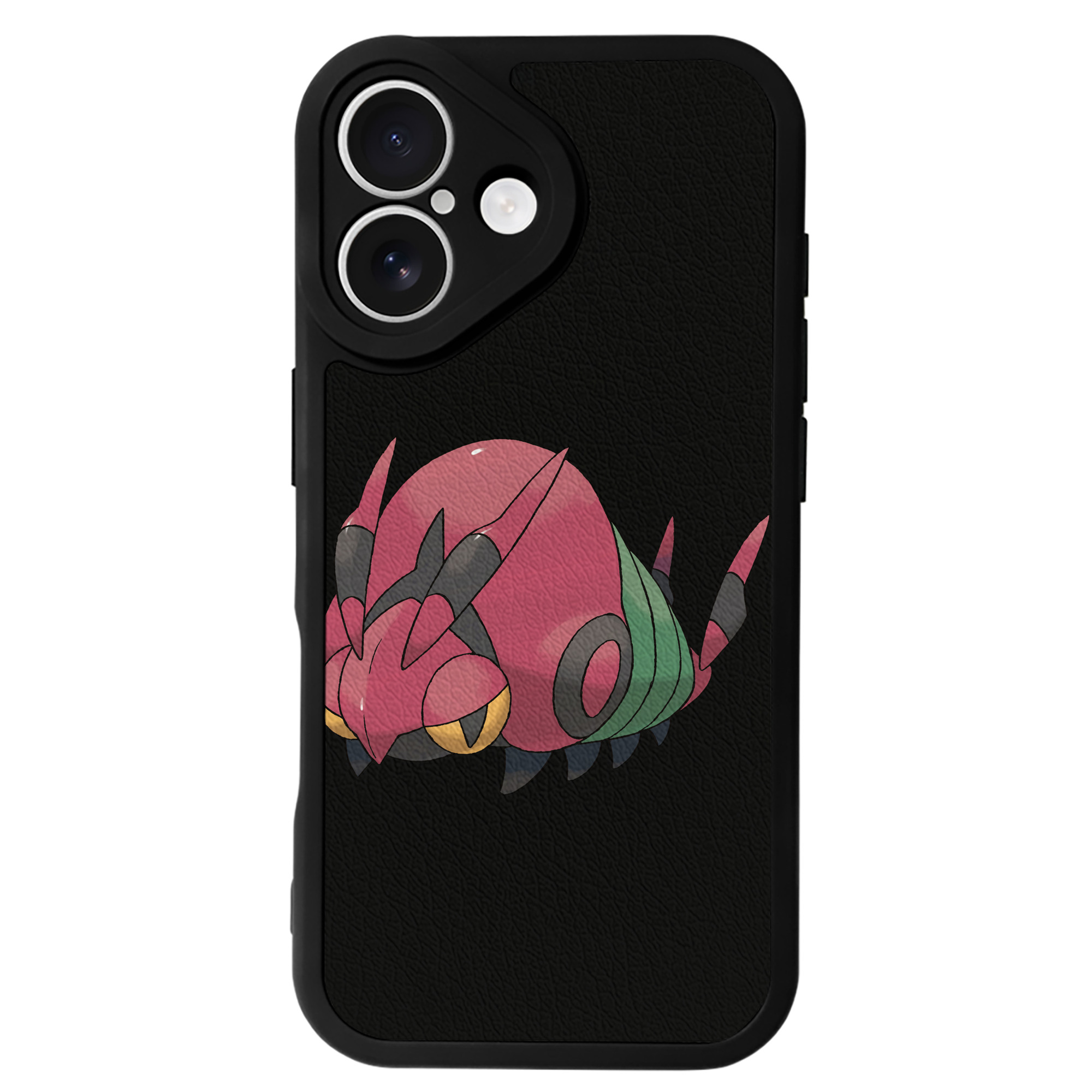 （画像用） ポケットモンスター Pokémon 【iPhone 16シリーズ対応】シリコンスマホケース（レザー調） 材質：シリコン